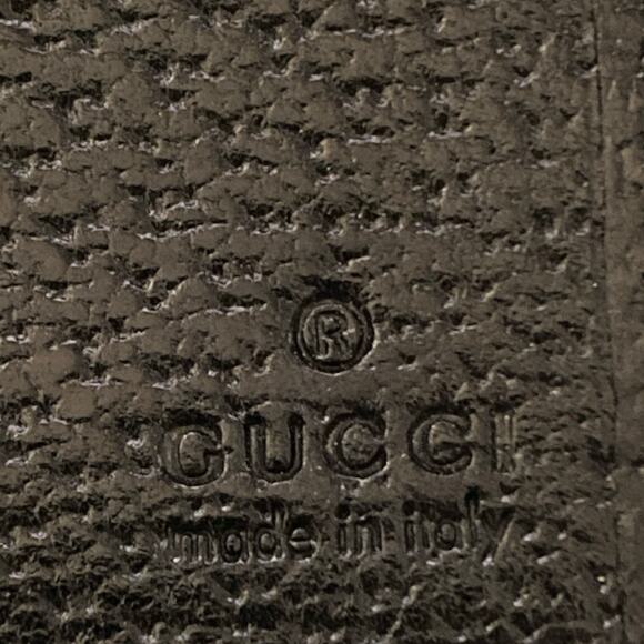 Gucci Black Authentic Monogram Canvas GG Snap Bifold Wallet - Picture 8 of 10